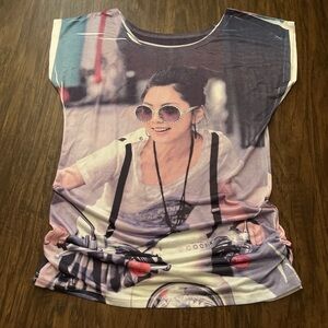 Graphic Print Women's Top